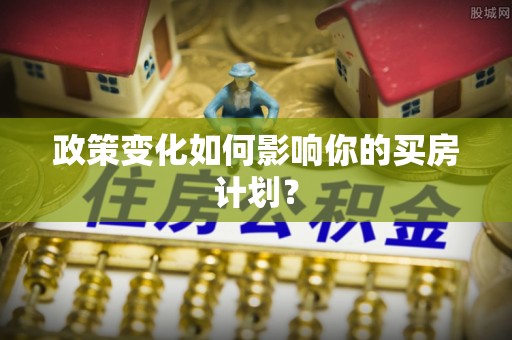 安康政策变化如何影响你的买房计划？