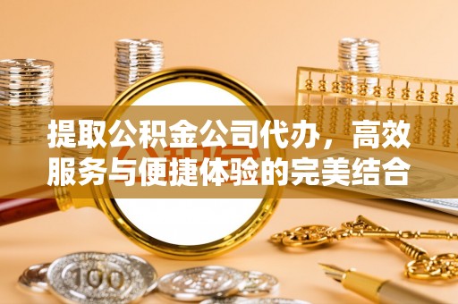 安康提取公积金公司代办，高效服务与便捷体验的完美结合