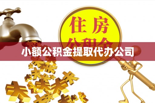 安康小额公积金提取代办公司